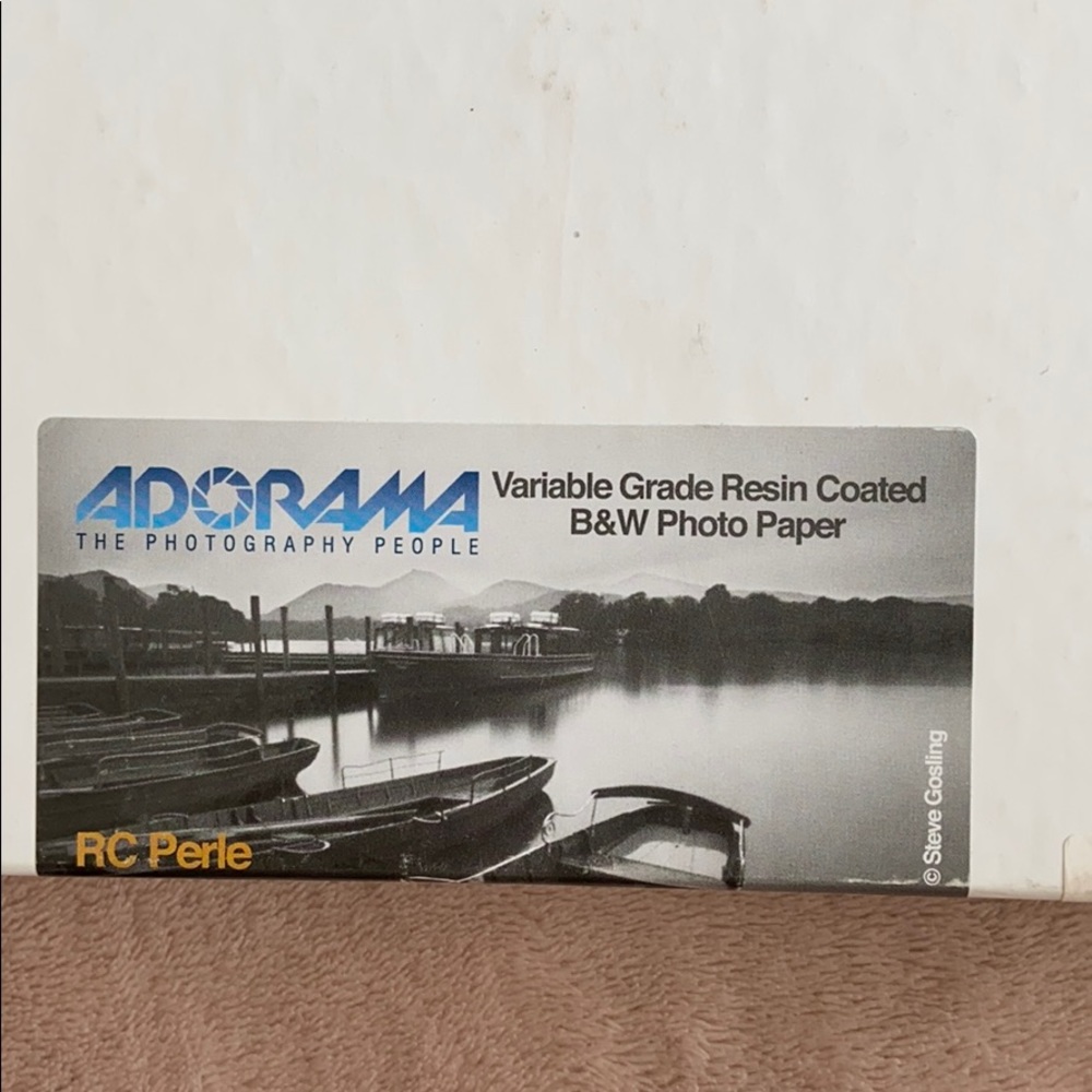 Variable Grade Resin Coated BW Photo Paper